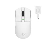Miš gaming RAMPAGE  Zenith Bt Wired 2.4g White Wireless Paw3395 Nordic 52833 MCU, 41652 - Image 2
