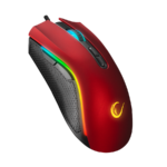 Miš gaming RAMPAGE SMX-R44 V2 Macrol Red 2800 DPI RGB LED 80 Million Huano Switch Gaming Player Mouse, 41490