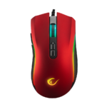 Miš gaming RAMPAGE SMX-R44 V2 Macrol Red 2800 DPI RGB LED 80 Million Huano Switch Gaming Player Mouse, 41490 - Image 2