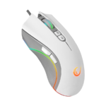 Miš gaming RAMPAGE SMX-R22 PhoenIX V2 White 7 key RGB 12800DPI, 39102