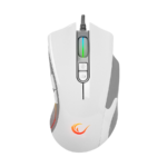 Miš gaming RAMPAGE SMX-R22 PhoenIX V2 White 7 key RGB 12800DPI, 39102 - Image 2