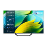 TESLA QLED TV 55" Q55E655GUS UHD Google TV, DVB-T/T2/C/S/S2;HDMIx3:USBx2:CI;2x12W Box Zvucnici