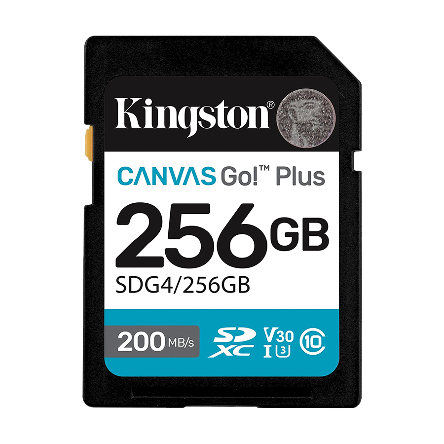 0139556_sd-card-kingston-256-gb-sdg4256gb-sdxcrw200160mbs-dslrs-mirrorless-cameras-4k-video SD card Kingston 256 GB SDG4/256GB SDXC,r/w:200/160MB/s, DSLRs, mirrorless cameras, 4K video - Image 1