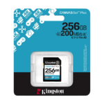 SD card Kingston 256 GB SDG4/256GB  SDXC,r/w:200/160MB/s, DSLRs, mirrorless cameras, 4K video - Image 3