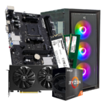 GNC GAMER SUPER SONIC AMD Ryzen 5 5500, A520, RX 7600 8 GB, 16GB DDR4, SSD, PSU 550W, kućište gaming