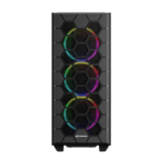 Kućište SHARKOON gaming, RGB HEX bk ATX, Tempered Glass, ventilator 4x120mm, black - Image 2