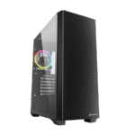 Kućište SHARKOON gaming, VS9 Black RGB ATX, Tempered Glass, ventilator 3x120mm