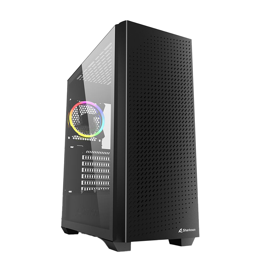 0139638_kuciste-sharkoon-gaming-vs9-black-rgb-atx-tempered-glass-ventilator-3x120mm Kućište SHARKOON gaming, VS9 Black RGB ATX, Tempered Glass, ventilator 3x120mm - Image 1