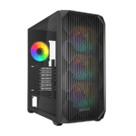 Kućište SHARKOON gaming, AK3 RGB Black ATX, ventilator 4x120mm
