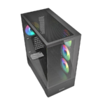 Kućište SHARKOON gaming, AK6 RGB Black ATX, ventilator 4x120mm - Image 3