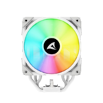 CPU hladnjak Sharkoon A50 RGB White Air Cooler Intel AMD - Image 4
