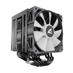 CPU hladnjak Sharkoon A60 RGB Black Air Cooler Intel AMD - Image 2