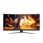 MONITOR AOC CU34G4Z 34" Curved Fast VA, WQHD 3440x1440, 240Hz, 1500R, 1ms, DisplayHDR 400, Adaptive Sync, 2x HDMI 2.1, 1x DP 1.4, USB hub, Ergonomic - Image 3