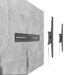 Zidni nosač GEMBIRD WM-100T-01, 43”-100”, TV wall mount (tilt) - Image 4