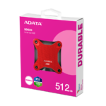SSD EXT ADATA SD620-512GCRD 512GB SD620 USB-A 3.2 Gen 2 Crveni 550/480 Mbps SD620-512GCRD - Image 4
