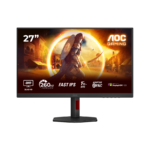 MONITOR AOC Gaming Q27G4ZR 27" Fast IPS, 2560x1440, 240Hz (260Hz OC), 0.3ms MPRT (1ms GtG), 400 cd/m2, 1000:1, Adaptive Sync, G-SYNC compatible, HDR 4