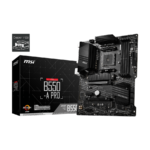 MSI Main Board Desktop B550-A PRO (AM4, 4xDDR4, 1xPCI-Ex16, 2xPCI-Ex1, USB3.2, 6xSATA III,2xM.2, DP, HDMI)