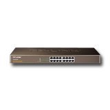 Switch TP-LINK TL-SF1016 (16 x 100/10Mbps, 1U, Auto-Negotiation, Auto-uplink, MDI/MDI-X switch) Retail Switch TP-LINK TL-SF1016 (16 x 100/10Mbps, 1U, Auto-Negotiation, Auto-uplink, MDI/MDI-X switch) Retail - Image 1