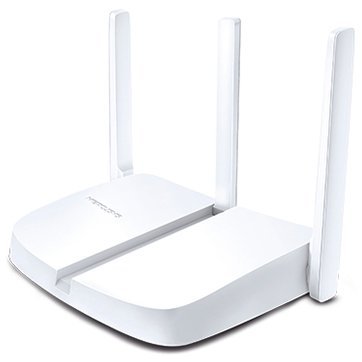 Mercusys MW305R 300Mbps Wireless N Router, 1 x 10/100 WAN Port + 3 x 10/100 LAN Ports, 3 x 5 dBi fixed omni directional antennas, WDS bridge,IPv4,IPv6,Dynamic DNS,DHCP,Port Forwarding,2.4GHz guest network,Mercusys App,IP and MAC address binding Mercusys MW305R 300Mbps Wireless N Router, 1 x 10/100 WAN Port + 3 x 10/100 LAN Ports, 3 x 5 dBi fixed omni directional antennas, WDS bridge,IPv4,IPv6,Dynamic DNS,DHCP,Port Forwarding,2.4GHz guest network,Mercusys App,IP and MAC address binding - Image 1