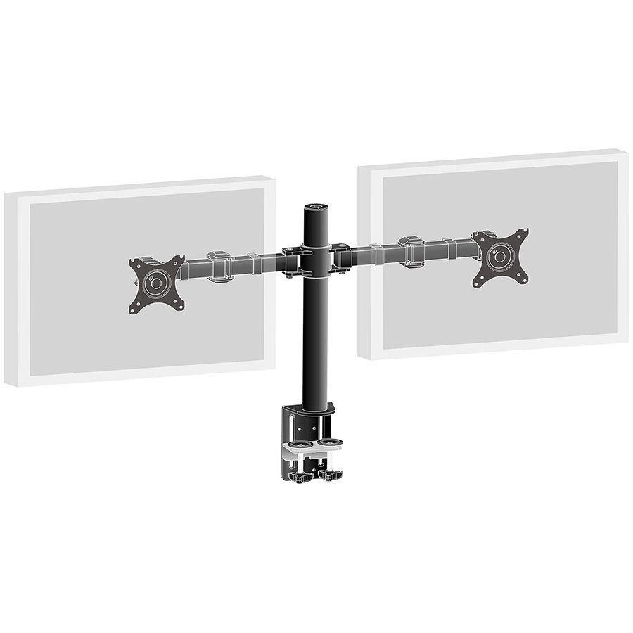 Simple and functional dual desktop arm Simple and functional dual desktop arm - Image 1