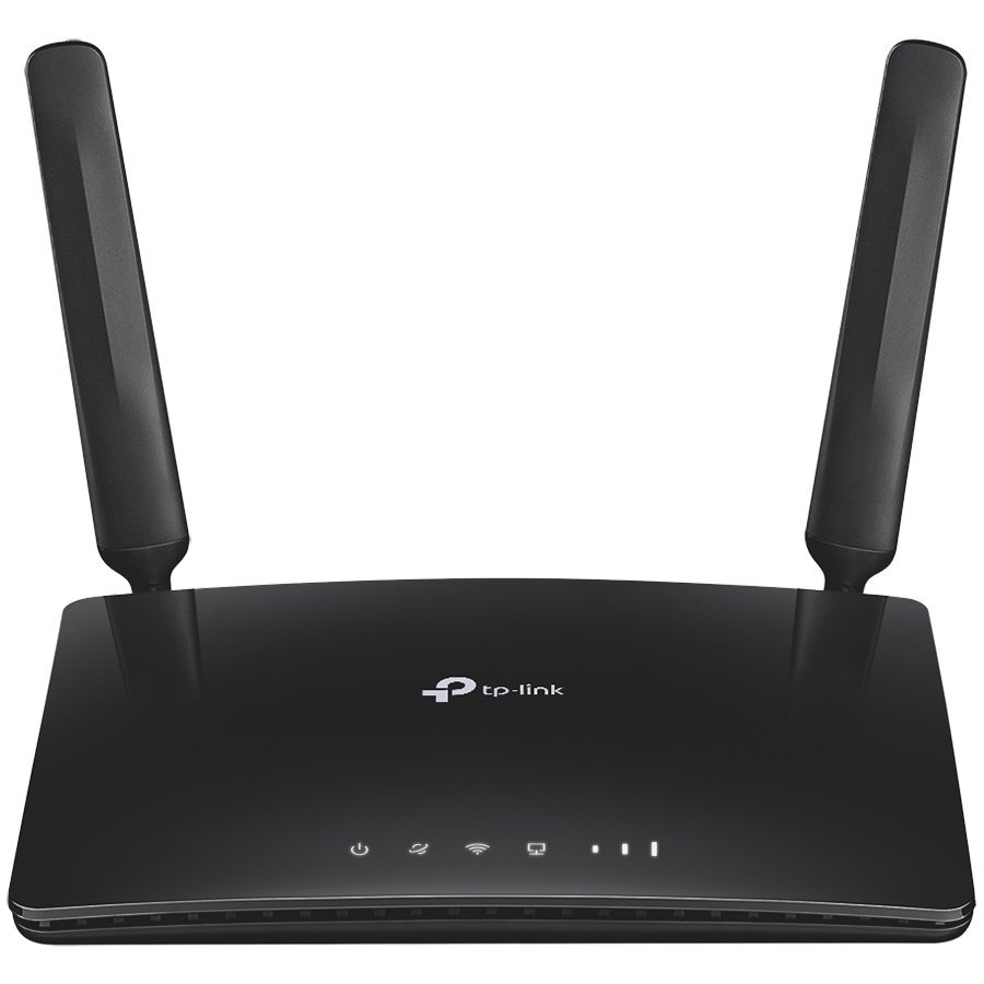 AC1200 Wireless Dual Band 4G LTE Router, build-in 4G LTE modem, support LTE-FDD/LTE-TDD/DC-HSPA+/HSPA+/HSPA/UMTS, with 3x10/100Mbps LAN ports and 1x10/100Mbps LAN/WAN port, 300Mbps at 2.4GHz, 867Mbps at 5GHz, 802.11b/g/n/ac, 2 internal LTE antennas, AC1200 Wireless Dual Band 4G LTE Router, build-in 4G LTE modem, support LTE-FDD/LTE-TDD/DC-HSPA+/HSPA+/HSPA/UMTS, with 3x10/100Mbps LAN ports and 1x10/100Mbps LAN/WAN port, 300Mbps at 2.4GHz, 867Mbps at 5GHz, 802.11b/g/n/ac, 2 internal LTE antennas, - Image 1