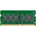 Synology 4 GB DDR4 ECC Unbuffered SODIMM Memory Module EAN:4711174724031, for models : RS1221RP+, RS1221+, DS1821+, DS1621+