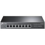 8-port Desktop 2.5G Unmanaged switch, 8 100/1G/2.5G RJ-45 ports, Fanless design, 12V/1.5A DC power supply. 