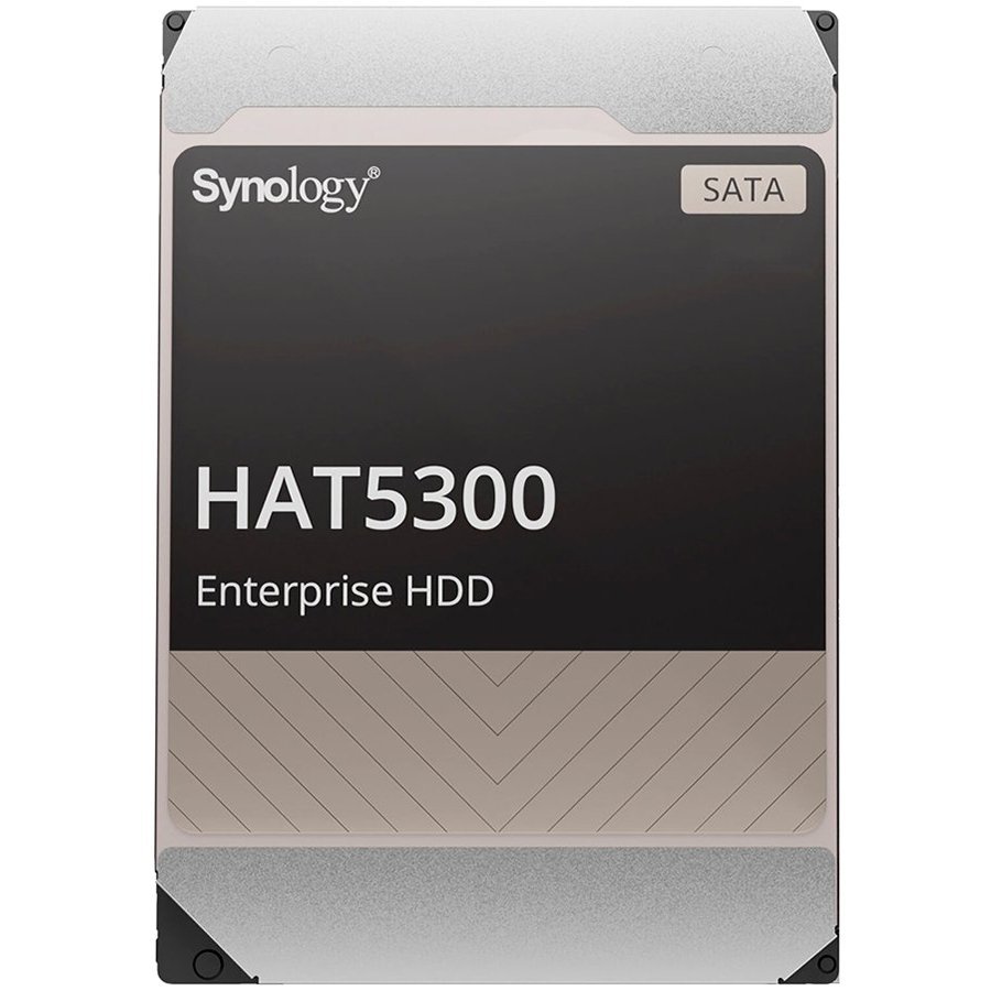 Synology HAT5300-16T 16TB 3.5" Enterprise HDD, 7.200 rpm, Buffer size : 512 MiB, SATA 6 Gb/s, MTTF 2.5M hours, 5 year warranty Synology HAT5300-16T 16TB 3.5" Enterprise HDD, 7.200 rpm, Buffer size : 512 MiB, SATA 6 Gb/s, MTTF 2.5M hours, 5 year warranty - Image 1