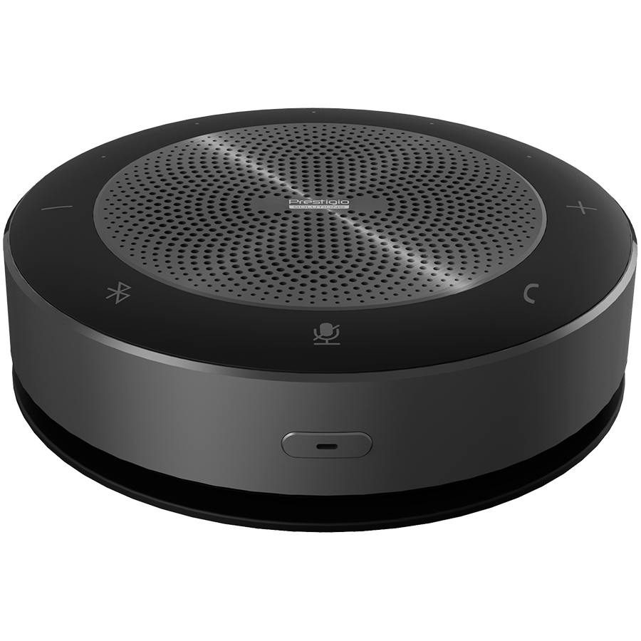 Prestigio Solutions Video Conferencing Speakerphone Alpha: 5W, 6 mic, 5m (Radius), Wireless charging, Connection via USB Type-C, AUX or BT4.2+EDR Prestigio Solutions Video Conferencing Speakerphone Alpha: 5W, 6 mic, 5m (Radius), Wireless charging, Connection via USB Type-C, AUX or BT4.2+EDR - Image 1