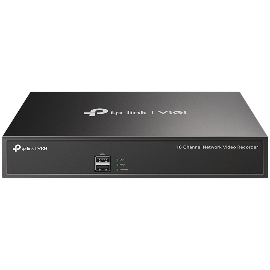 16 Channel Network Video RecorderSPEC: H.265+/H.265/H.264+/H.264, Up to 8MP resolution, 80 Mbps Incoming Bandwidth(up to 16 channels), 1× SATA Interface(up to 10 TB), 12V DC 1.5 A, 2× USB 2.0, 1× VGA port, 1× HDMI portFEATURE: Two-Way Audio 16 Channel Network Video RecorderSPEC: H.265+/H.265/H.264+/H.264, Up to 8MP resolution, 80 Mbps Incoming Bandwidth(up to 16 channels), 1× SATA Interface(up to 10 TB), 12V DC 1.5 A, 2× USB 2.0, 1× VGA port, 1× HDMI portFEATURE: Two-Way Audio - Image 1
