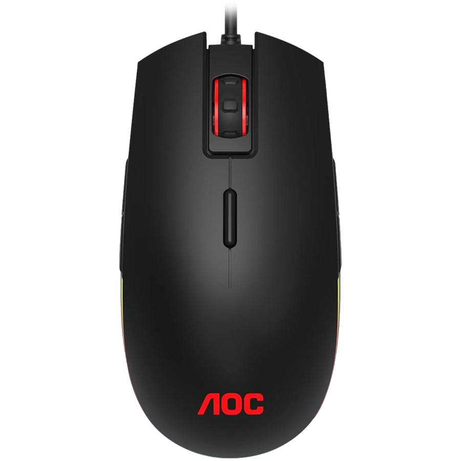 AOC Gaming Mouse GM500 Wired USB 2.0, AOC G-Tools, Palm, Claw, Ambidextrous, 8 programmable, 1 profile, 5000 DPI, 2y AOC Gaming Mouse GM500 Wired USB 2.0, AOC G-Tools, Palm, Claw, Ambidextrous, 8 programmable, 1 profile, 5000 DPI, 2y - Image 1