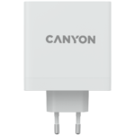 CANYON H-140-01, Wall charger with 1USB-A, 2 USB-C. Input:100-240V~50/60Hz, 2.0A Max. USB-A Output: 5V /9V /12V/20V /28V Max Output Current:5.0A max