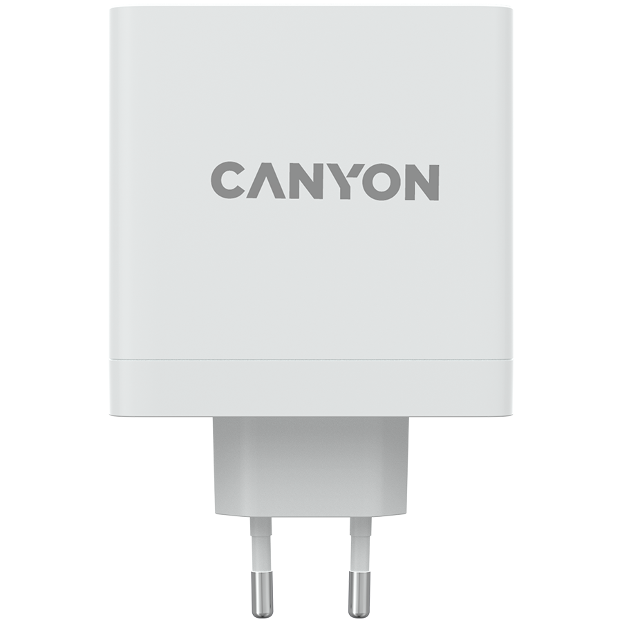 CANYON H-140-01, Wall charger with 1USB-A, 2 USB-C. Input:100-240V~50/60Hz, 2.0A Max. USB-A Output: 5V /9V /12V/20V /28V Max Output Current:5.0A max CANYON H-140-01, Wall charger with 1USB-A, 2 USB-C. Input:100-240V~50/60Hz, 2.0A Max. USB-A Output: 5V /9V /12V/20V /28V Max Output Current:5.0A max - Image 1