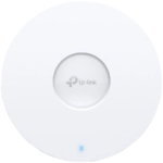 TP-Link EAP653 AX3000 Ceiling Mount Dual-Band Wi-Fi 6 Access Point, 1x1Gbps RJ45 Port,574Mbps at  2.4 GHz + 2402 Mbps at 5 GHz,802.3at POE, 2×Internal Antennas, 160MHz Supported, MU-MIMO, Seamless Roaming, Band Steering, Beamforming, Load Balance