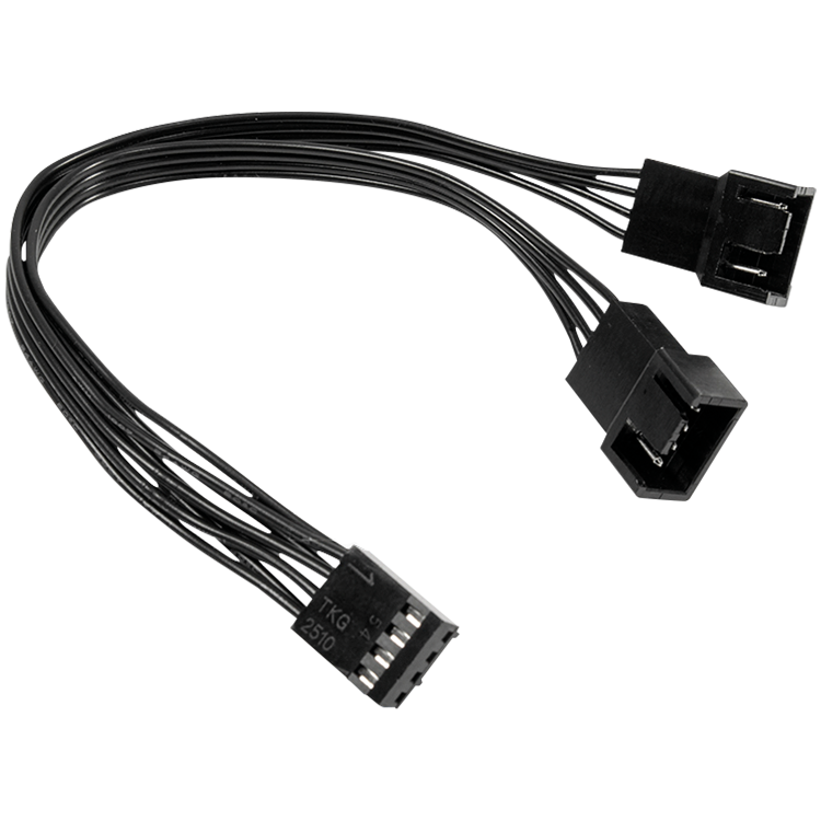 AC PWM Y-Kabel, 15cm Bulk AC PWM Y-Kabel, 15cm Bulk - Image 1
