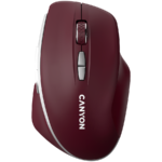CANYON mouse MW-21 BlueLED 7buttons Wireless Burgundy Red