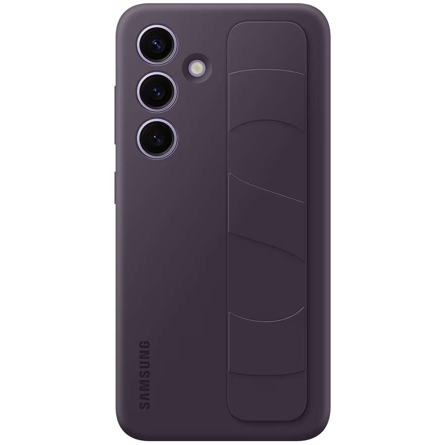 Samsung Galaxy S24 Standing Grip Case Dark Violet Samsung Galaxy S24 Standing Grip Case Dark Violet - Image 1
