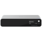 UBIQUITI CloudKey+; Pre-installed 1TB HDD; Connect and power using PoE; Optional USB-C power with Quick Charge 2.0/3.0 compliant adapter only; Includes full UniFi application suite for device management; Bluetooth for instant setup.