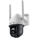 TP-Link VIGI C540-4G 4MP 4G LTE Full-Color Wi-Fi Pan/Tilt Outdoor Network Camera 4G Cat4 150/50 Mbps, LTE-FDD/LTE-TDD/HSPA+/UMTS,H.265+/H.265/H.264+/H.264, 1/3" Progressive Scan CMOS, Color/0.005 Lux@F1.6,0 Lux with IR/White Light, 25fps/30fps, IP66