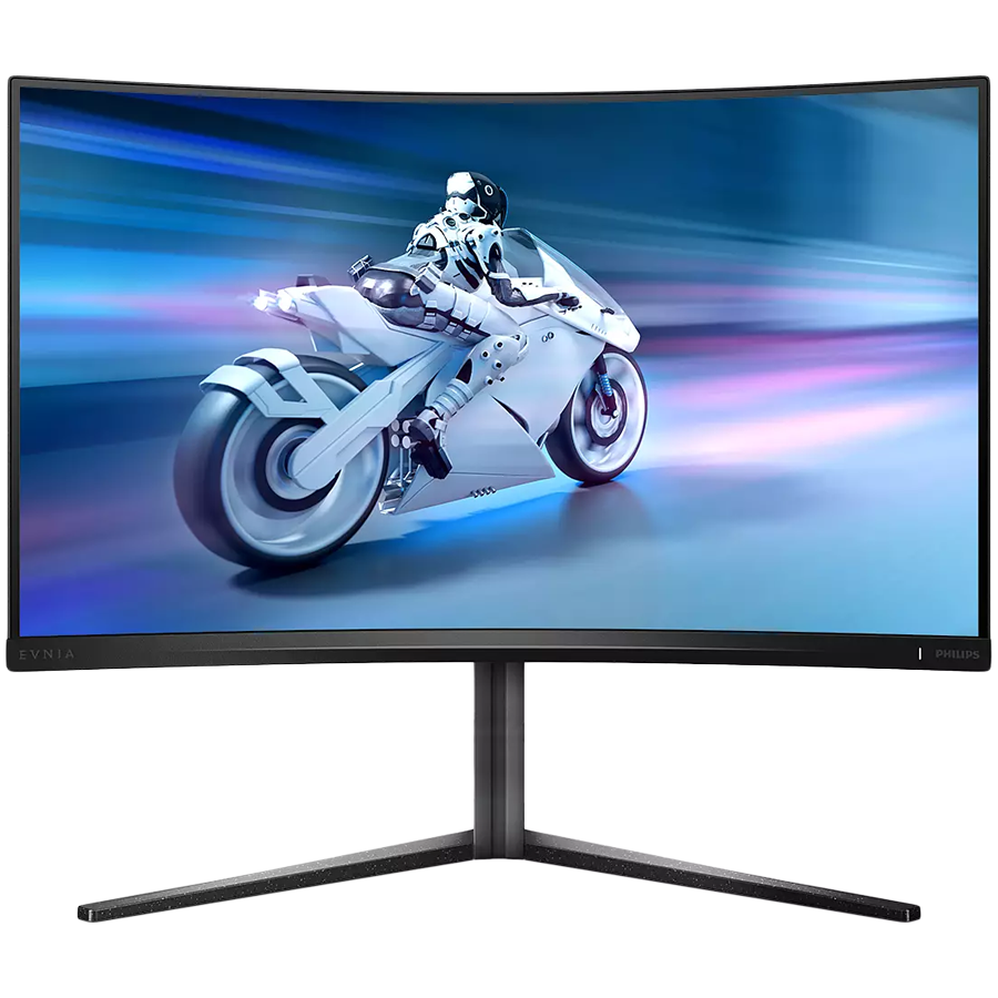 Philips Monitor Evnia 5000 32M2C5500W 32'' Curved VA, 2560x1440 (QHD), 240Hz, 0.5ms, 500 cd/m², 4000:1, DisplayHDR 400, 2x HDMI, 2x DisplayPort, Dark Slate, 3-year warranty Philips Monitor Evnia 5000 32M2C5500W 32'' Curved VA, 2560x1440 (QHD), 240Hz, 0.5ms, 500 cd/m², 4000:1, DisplayHDR 400, 2x HDMI, 2x DisplayPort, Dark Slate, 3-year warranty - Image 1