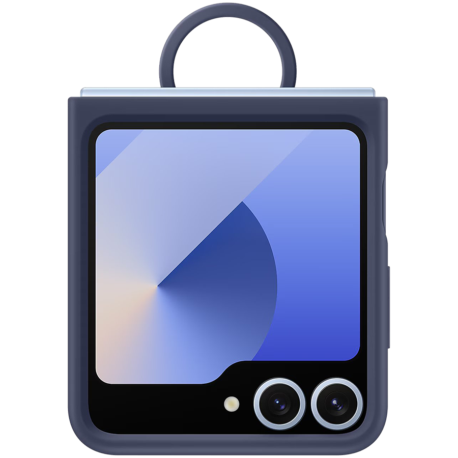 Samsung Galaxy Z Flip6/Flip7 FE Silicone Case Navy Samsung Galaxy Z Flip6/Flip7 FE Silicone Case Navy - Image 1