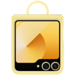 Samsung Galaxy Z Flip6/Flip7 FE Silicone Case Yellow