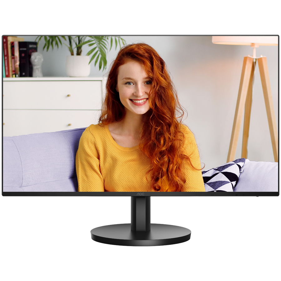 AOC Monitor 27B3HA2 27” IPS, 16:9, 1920x1080, 100Hz, 1ms, 250 cd/m2, 1300:1, VGA, HDMI, VESA, Ultra Narrow, Adaptive Sync, 2 W x 2, Black, VESA 3y AOC Monitor 27B3HA2 27” IPS, 16:9, 1920x1080, 100Hz, 1ms, 250 cd/m2, 1300:1, VGA, HDMI, VESA, Ultra Narrow, Adaptive Sync, 2 W x 2, Black, VESA 3y - Image 1