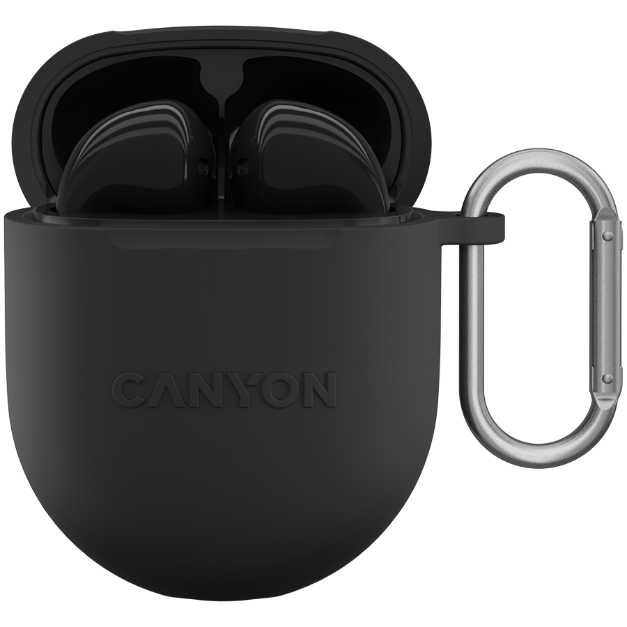 CANYON headset TWS-6 Black CANYON headset TWS-6 Black - Image 1