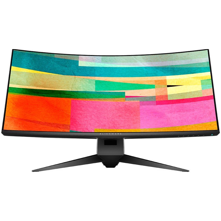 Monitor Alienware AW3423DWF 34" Curved, 3440x1440, WQHD, 165Hz, Anti-Reflective, 21:9, 1000000:1, 1000 cd/m2, AMD FreeSync, 0.1ms, 178/178, 2xDP, HDMI, 5xUSB 3.2, Audio line-out, Tilt, Swivel, Height Adjust, 3Y Monitor Alienware AW3423DWF 34" Curved, 3440x1440, WQHD, 165Hz, Anti-Reflective, 21:9, 1000000:1, 1000 cd/m2, AMD FreeSync, 0.1ms, 178/178, 2xDP, HDMI, 5xUSB 3.2, Audio line-out, Tilt, Swivel, Height Adjust, 3Y - Image 1