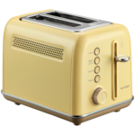 BUYDEEM 2 Slice Toaster, model DT620E, color Mellow Yellow, EU