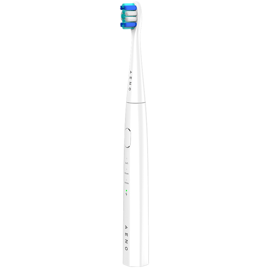 AENO Sonic Electric toothbrush, DB8: White, 3modes, 3 brush heads + 1 cleaning tool, 1 mirror, 30000rpm, 100 days without charging, IPX7 AENO Sonic Electric toothbrush, DB8: White, 3modes, 3 brush heads + 1 cleaning tool, 1 mirror, 30000rpm, 100 days without charging, IPX7 - Image 1