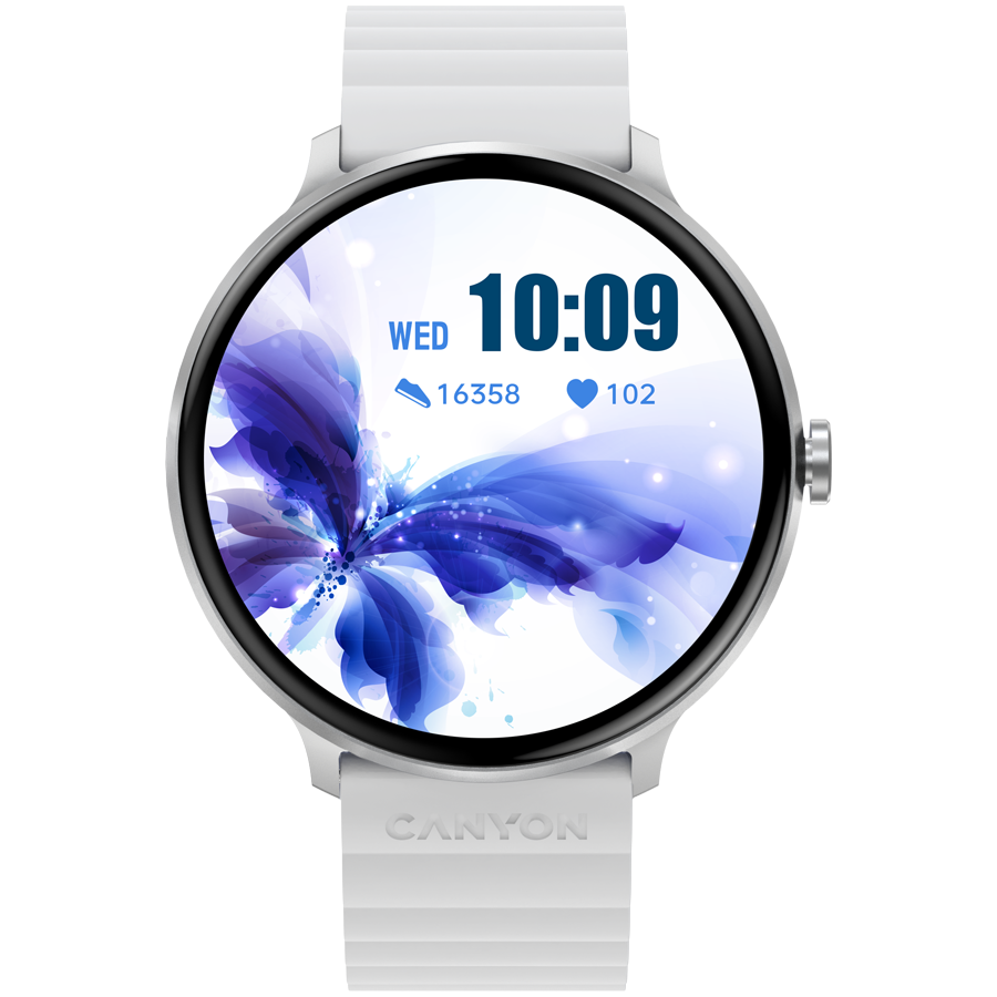 CANYON smart watch Jacky SW-69 White Blue CANYON smart watch Jacky SW-69 White Blue - Image 1