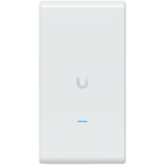 Ubiquiti U6-Mesh-Pro-EU Indoor/outdoor WiFi 6 AP with 4 spatial streams, an integrated super antenna, and a gigabit passthrough port
