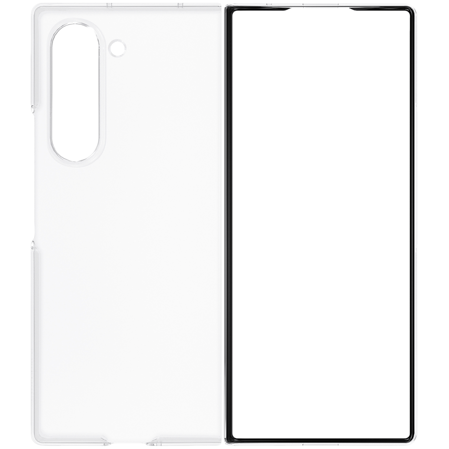 Samsung Galaxy Z Fold6 Slim Clear Case Transparency Samsung Galaxy Z Fold6 Slim Clear Case Transparency - Image 1
